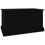 Baúl de almacenaje madera contrachapada negro 70x40x38 cm de vidaXL, Baúles de almacenamiento - Ref: Foro24-816505, Precio: 5...