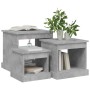 Coffee tables 3 units concrete gray engineered wood by vidaXL, Coffee table - Ref: Foro24-816492, Price: 66,20 €, Discount: %