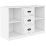 Aparador de madera contrachapada blanco 104,5x35,5x67,5 cm de vidaXL, Aparadores - Ref: Foro24-816232, Precio: 84,99 €, Descu...