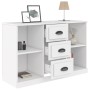 Aparador de madera contrachapada blanco 104,5x35,5x67,5 cm de vidaXL, Aparadores - Ref: Foro24-816232, Precio: 84,99 €, Descu...