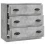 Aparador de madera contrachapada gris hormigón 70x35,5x67,5 cm de vidaXL, Aparadores - Ref: Foro24-816228, Precio: 92,25 €, D...