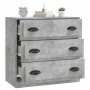 Aparador de madera contrachapada gris hormigón 70x35,5x67,5 cm de vidaXL, Aparadores - Ref: Foro24-816228, Precio: 92,25 €, D...