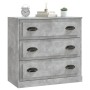 Aparador de madera contrachapada gris hormigón 70x35,5x67,5 cm de vidaXL, Aparadores - Ref: Foro24-816228, Precio: 92,25 €, D...