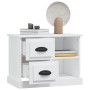 White nightstand 60x35.5x45 cm by vidaXL, Nightstands - Ref: Foro24-816368, Price: 56,57 €, Discount: %