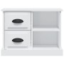 White nightstand 60x35.5x45 cm by vidaXL, Nightstands - Ref: Foro24-816368, Price: 56,57 €, Discount: %