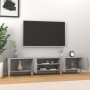 Mueble para TV madera contrachapada gris Sonoma 180x31,5x40 cm de vidaXL, Muebles TV - Ref: Foro24-816262, Precio: 87,99 €, D...