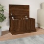 Brown oak plywood storage trunk 50x30x28 cm by vidaXL, Storage trunks - Ref: Foro24-816503, Price: 35,03 €, Discount: %