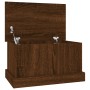 Brown oak plywood storage trunk 50x30x28 cm by vidaXL, Storage trunks - Ref: Foro24-816503, Price: 35,03 €, Discount: %