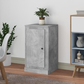 Concrete gray plywood sideboard 37.5x35.5x67.5cm by vidaXL, Sideboards - Ref: Foro24-816208, Price: 46,99 €, Discount: %