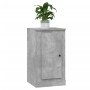 Aparador de madera contrachapada gris hormigón 37,5x35,5x67,5cm de vidaXL, Aparadores - Ref: Foro24-816208, Precio: 46,06 €, ...