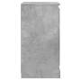 Aparador de madera contrachapada gris hormigón 37,5x35,5x67,5cm de vidaXL, Aparadores - Ref: Foro24-816208, Precio: 46,06 €, ...