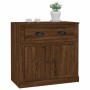 Brown oak plywood sideboard 70x35.5x67.5 cm by vidaXL, Sideboards - Ref: Foro24-816431, Price: 74,43 €, Discount: %