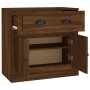 Brown oak plywood sideboard 70x35.5x67.5 cm by vidaXL, Sideboards - Ref: Foro24-816431, Price: 74,43 €, Discount: %