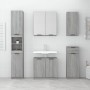 Sonoma gray wall bathroom cabinet 32x20x67 cm by vidaXL, Lockers and storage cabinets - Ref: Foro24-817061, Price: 42,69 €, D...