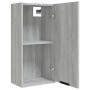 Sonoma gray wall bathroom cabinet 32x20x67 cm by vidaXL, Lockers and storage cabinets - Ref: Foro24-817061, Price: 42,69 €, D...