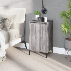 Sonoma gray plywood bedside table 40x35x70 cm by vidaXL, Nightstands - Ref: Foro24-819656, Price: 44,07 €, Discount: %