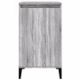 Sonoma gray plywood bedside table 40x35x70 cm by vidaXL, Nightstands - Ref: Foro24-819656, Price: 44,49 €, Discount: %