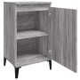 Mesita de noche madera contrachapada gris Sonoma 40x35x70 cm de vidaXL, Mesitas de noche - Ref: Foro24-819656, Precio: 44,49 ...