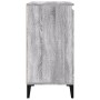 Mesita de noche madera contrachapada gris Sonoma 40x35x70 cm de vidaXL, Mesitas de noche - Ref: Foro24-819656, Precio: 44,49 ...