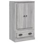 Aparador de madera contrachapada gris Sonoma 60x35,5x103,5 cm de vidaXL, Aparadores - Ref: Foro24-816302, Precio: 101,95 €, D...