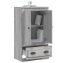 Aparador de madera contrachapada gris Sonoma 60x35,5x103,5 cm de vidaXL, Aparadores - Ref: Foro24-816302, Precio: 101,95 €, D...