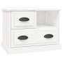 White nightstand 60x39x45 cm by vidaXL, Nightstands - Ref: Foro24-816360, Price: 60,35 €, Discount: %