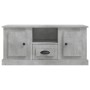 TV stand made of gray concrete plywood, measuring 100x35.5x45 cm. by vidaXL, TV Furniture - Ref: Foro24-816460, Price: 67,37 ...