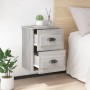 Mesita de noche de pared 2 uds gris Sonoma 41,5x36x53 cm de vidaXL, Mesitas de noche - Ref: Foro24-816405, Precio: 85,99 €, D...