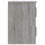 Mesita de noche de pared 2 uds gris Sonoma 41,5x36x53 cm de vidaXL, Mesitas de noche - Ref: Foro24-816405, Precio: 85,99 €, D...