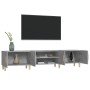 Mueble de TV madera contrachapada gris hormigón 180x31,5x40 cm de vidaXL, Muebles TV - Ref: Foro24-816260, Precio: 87,63 €, D...