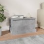 Concrete gray plywood storage trunk 50x30x28 cm by vidaXL, Storage trunks - Ref: Foro24-816500, Price: 34,19 €, Discount: %