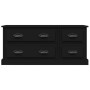 Black plywood TV cabinet 100x35.5x45 cm by vidaXL, TV Furniture - Ref: Foro24-816449, Price: 81,30 €, Discount: %