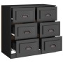 Black plywood sideboard 70x35.5x67.5 cm by vidaXL, Sideboards - Ref: Foro24-816433, Price: 104,82 €, Discount: %