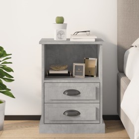 Concrete gray bedside table 43x36x60 cm by vidaXL, Nightstands - Ref: Foro24-816336, Price: 63,28 €, Discount: %