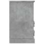 Mesita de noche gris hormigón 43x36x60 cm de vidaXL, Mesitas de noche - Ref: Foro24-816336, Precio: 63,28 €, Descuento: %