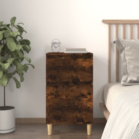 Smoked oak nightstand 40x35x70 cm by vidaXL, Nightstands - Ref: Foro24-819702, Price: 41,99 €, Discount: %