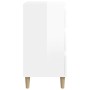 Bedside table made of glossy white plywood, measuring 40x35x70 cm. by vidaXL, Nightstands - Ref: Foro24-819662, Price: 61,75 ...