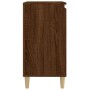 Mesita de noche madera contrachapada roble marrón 40x35x70 cm de vidaXL, Mesitas de noche - Ref: Foro24-819642, Precio: 42,29...