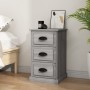 Sonoma gray plywood bedside table 39x39x67 cm by vidaXL, Nightstands - Ref: Foro24-816166, Price: 61,96 €, Discount: %