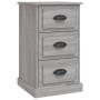 Sonoma gray plywood bedside table 39x39x67 cm by vidaXL, Nightstands - Ref: Foro24-816166, Price: 61,96 €, Discount: %