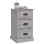 Sonoma gray plywood bedside table 39x39x67 cm by vidaXL, Nightstands - Ref: Foro24-816166, Price: 61,96 €, Discount: %