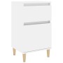 vidaxL Nightstand Glossy White 40x35x70 cm by vidaXL, Nightstands - Ref: Foro24-819696, Price: 52,03 €, Discount: %