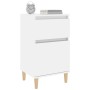 vidaxL Nightstand Glossy White 40x35x70 cm by vidaXL, Nightstands - Ref: Foro24-819696, Price: 52,03 €, Discount: %