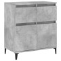 Gray concrete plywood sideboard 60x35x70 cm by vidaXL, Sideboards - Ref: Foro24-819688, Price: 68,03 €, Discount: %