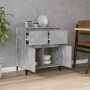 Gray concrete plywood sideboard 60x35x70 cm by vidaXL, Sideboards - Ref: Foro24-819688, Price: 68,03 €, Discount: %