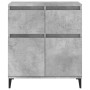 Gray concrete plywood sideboard 60x35x70 cm by vidaXL, Sideboards - Ref: Foro24-819688, Price: 68,03 €, Discount: %