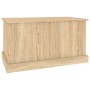 Baúl almacenaje madera contrachapada roble sonoma 70x40x38 cm de vidaXL, Baúles de almacenamiento - Ref: Foro24-816507, Preci...