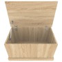 Sonoma oak plywood storage trunk 70x40x38 cm by vidaXL, Storage trunks - Ref: Foro24-816507, Price: 59,08 €, Discount: %