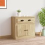 Sideboard aus Sonoma-Eichensperrholz, 70 x 35,5 x 67,5 cm von vidaXL, Sideboards - Ref: Foro24-816427, Preis: 96,15 €, Rabatt: %