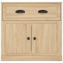 Sonoma oak plywood sideboard 70x35.5x67.5 cm by vidaXL, Sideboards - Ref: Foro24-816427, Price: 96,15 €, Discount: %